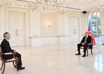 Azerbaycan Cumhurbaşkanı İlham Aliyev, Ermenistan'ın işgali altındaki toprakların kurtarılması için 27 Eylül 2020'de başlatılan 44 günlük savaşın birinci yılında Anadolu Ajansına değerlendirmelerde bulundu. ( Azerbaycan Cumhurbaşkanlığı - Anadolu Ajansı )