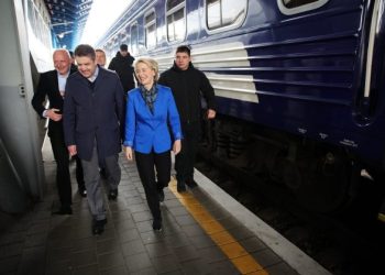 Глава Европейской комиссии Урсула фон дер Ляйен прибыла в Киев